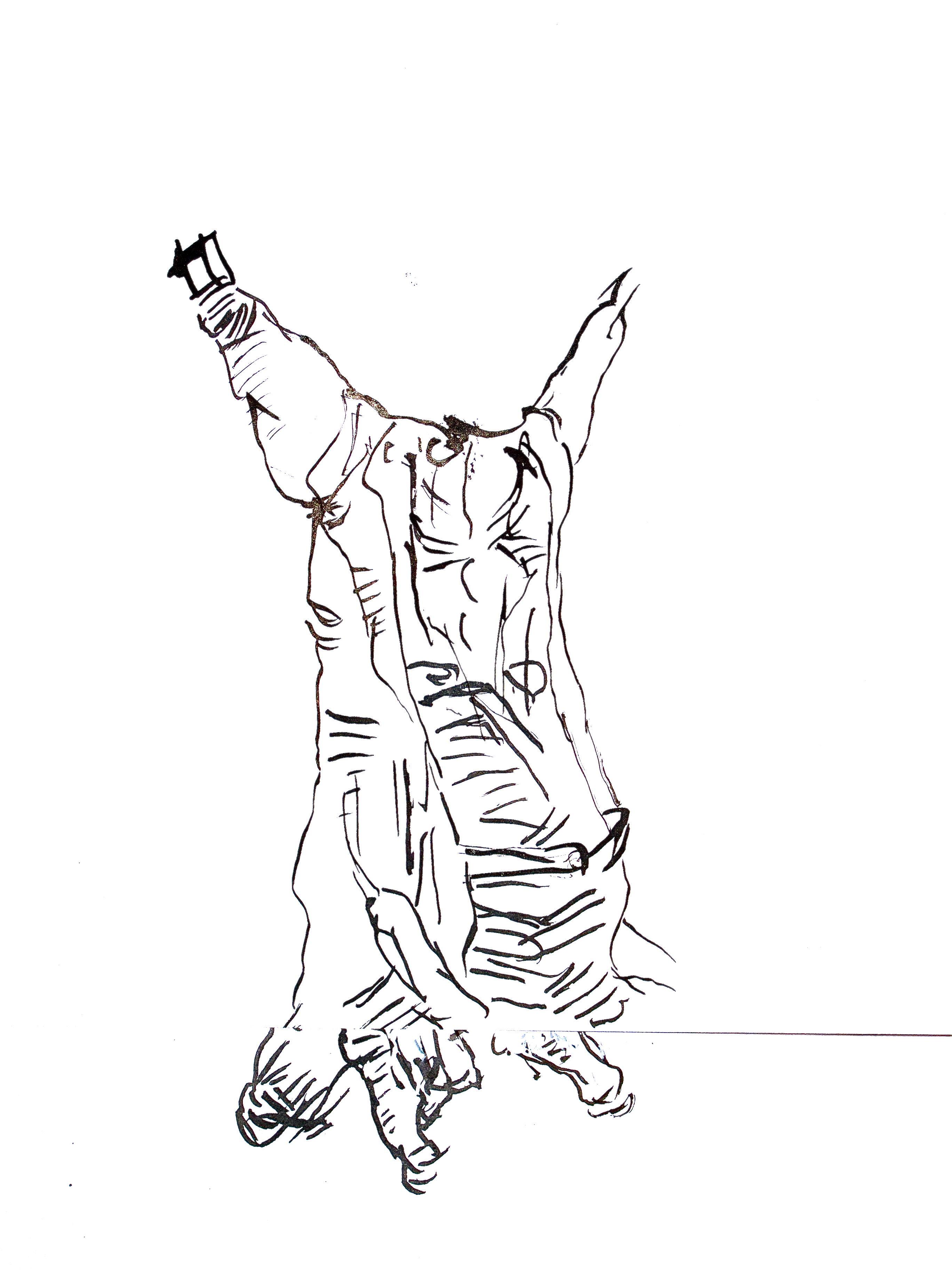 2736x3648 Rembrandt's Carcass Of Beef Blackandwhiteandthings