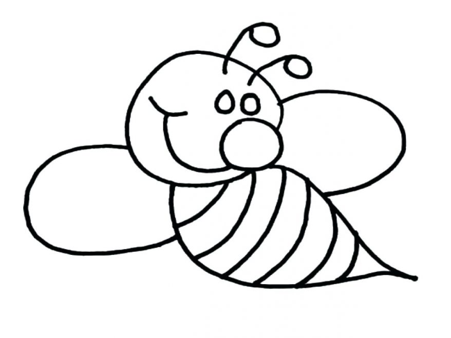 878x659 Bumble Bee Coloring Page Sheets Draw 117 Captivating Pages Of Bees
