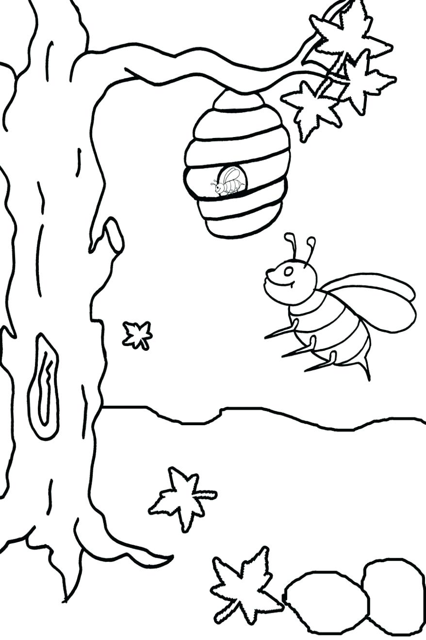 878x1317 Coloring Honey Coloring Page