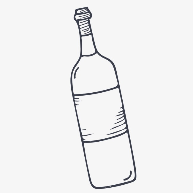 650x650 Bottle, Beer Bottle, Hand Painting Png Image For Free Download