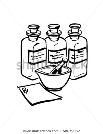 360x470 Bottle Clipart Line Drawing