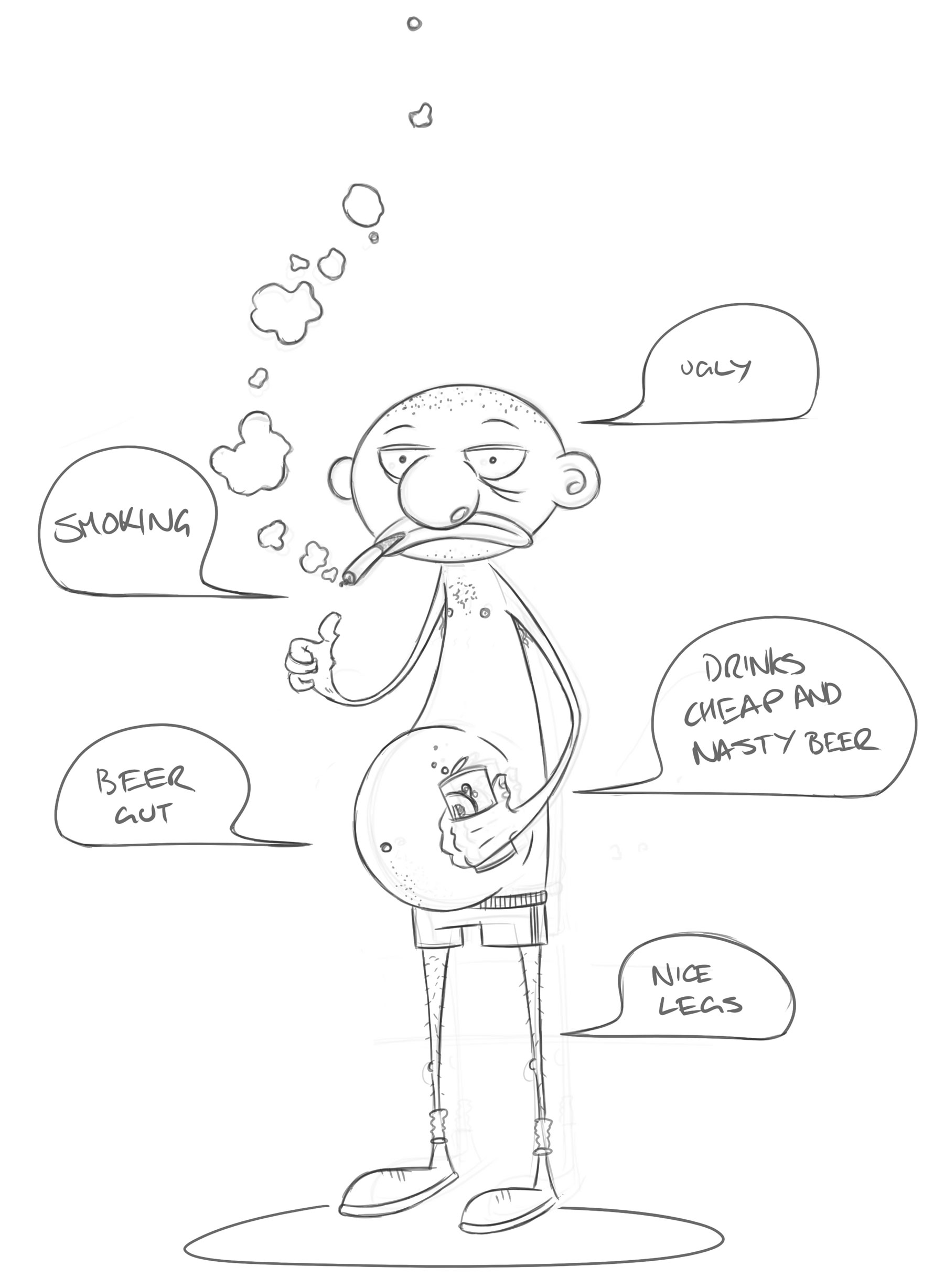 1800x2455 Thomas Fitzpatrick Journal Beer Guts, Nice Legs And Parade Dragons