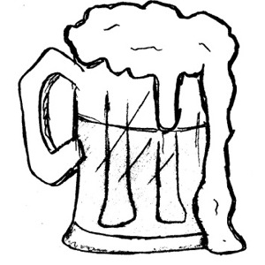 300x300 Beer Mug Clip Art Free Vector In Open Office Drawing Svg 3