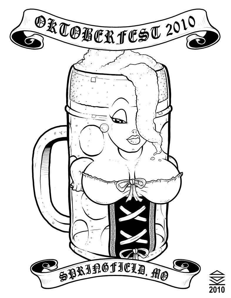 786x1017 Oktoberfest Beer Stein By Kdd121s