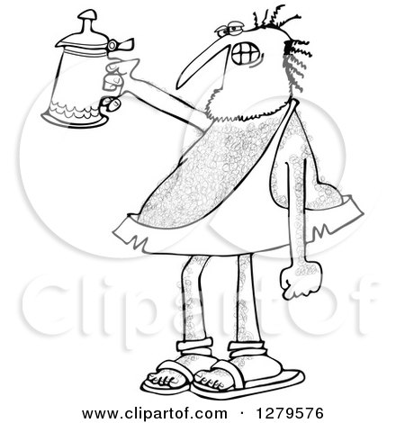 450x470 Royalty Free (Rf) Beer Stein Clipart, Illustrations, Vector