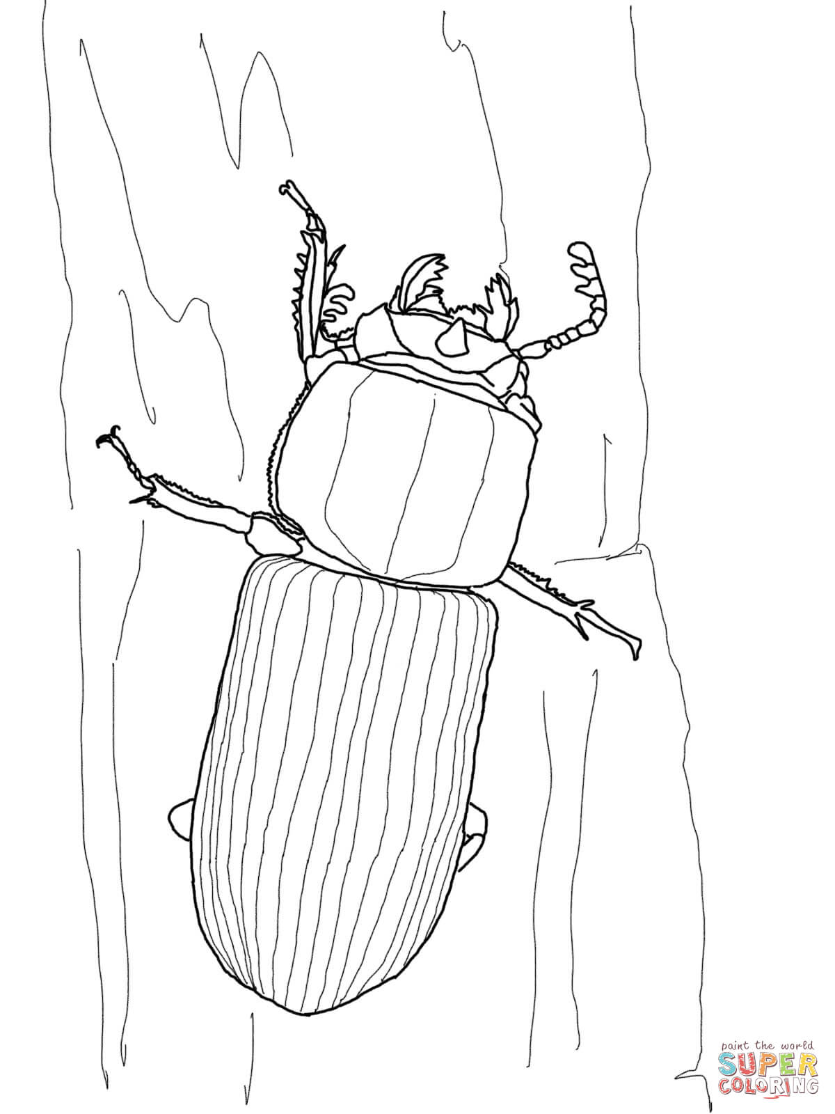 1200x1600 Bess Beetle Coloring Page Free Printable Coloring Pages