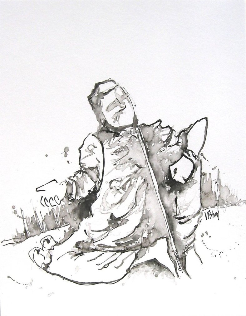 788x1013 A Beggar The Streets By Vishalmisra