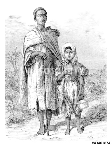 384x500 Arabian Blind Beggar Amp Child Stock Photo And Royalty Free Images