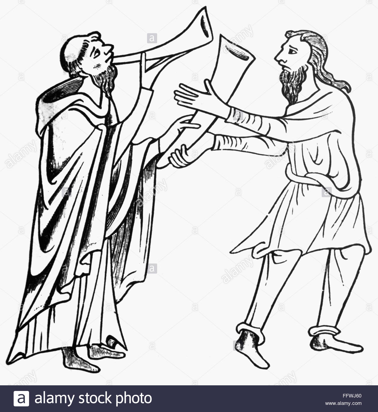 1275x1390 Saint Patrick's Horn. Nthe Legend Of An Irish Beggar Who Carried