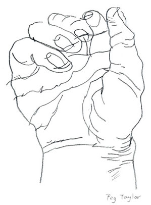 299x406 Blind Contour Drawing An Exercise In Seeing Beginning Drawing