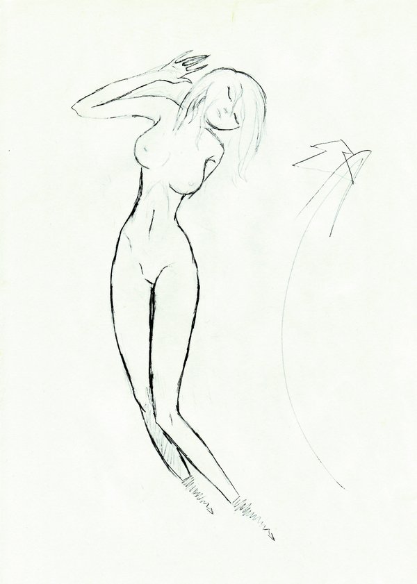 600x841 Beginning Sketch By Vonora