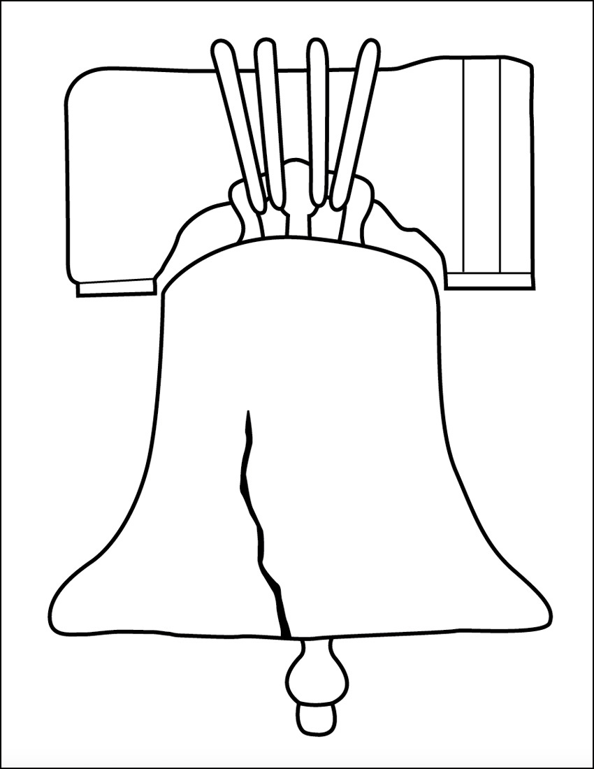 850x1100 Liberty Bell Art