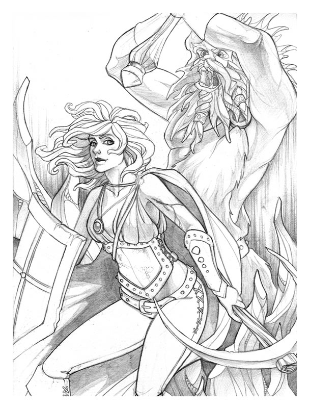 609x800 Bella Vs The Ice Giant By Jessibeans