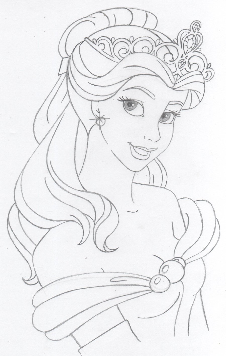 900x1417 Disney's Belle By Katebushfanatic Princesses