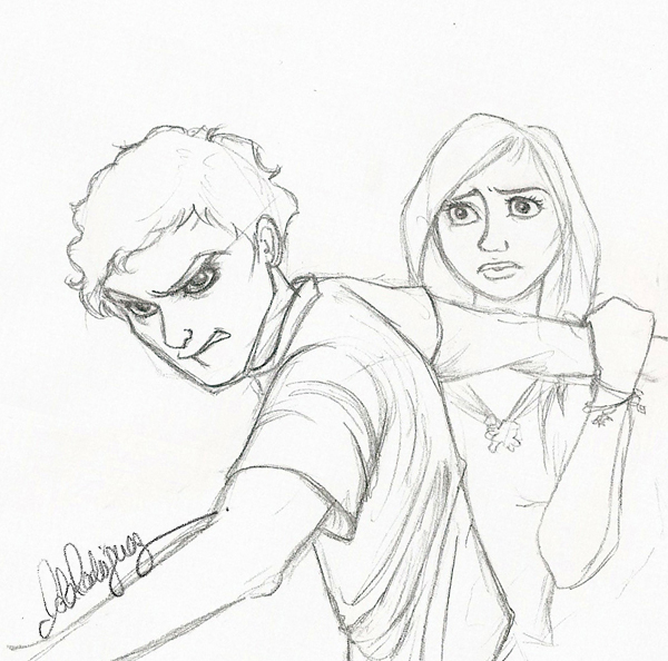 600x594 Edward Protecting Bella By Loleia