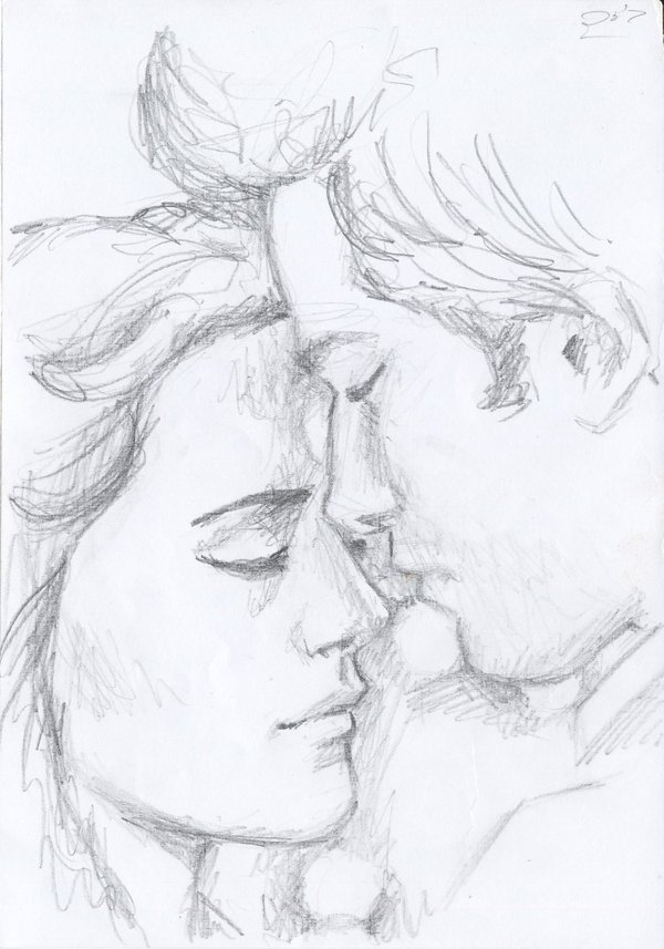 600x857 Bella And Edward Prom Sketch By Miriamartist