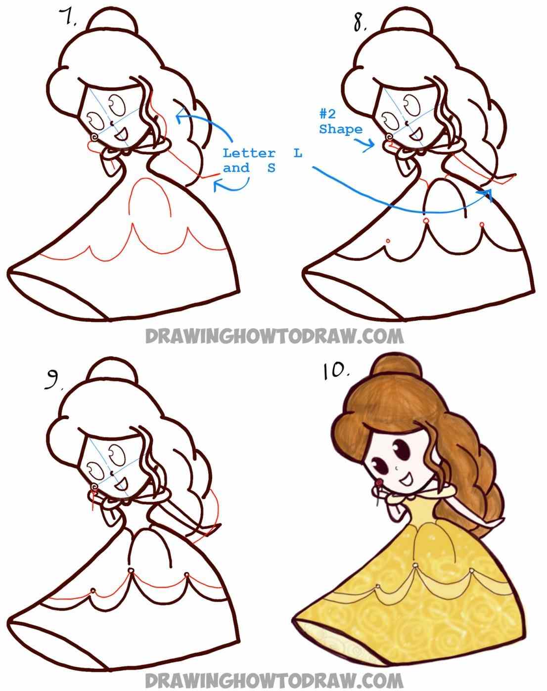 1106x1398 Beauty And The Beast Belle Drawing
