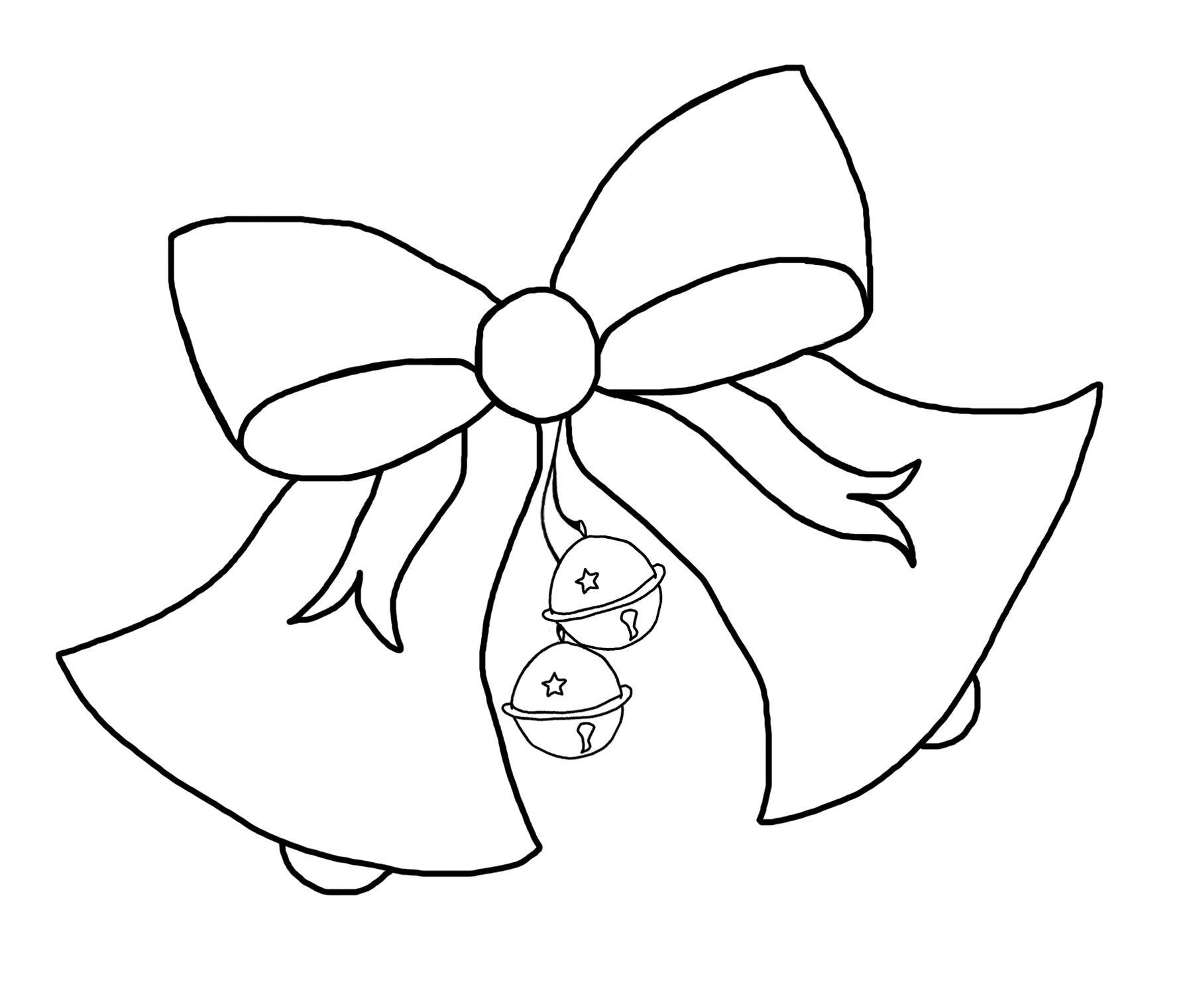 1800x1521 Coloring Pages For Christmas Bells Copy Bells Printable Coloring