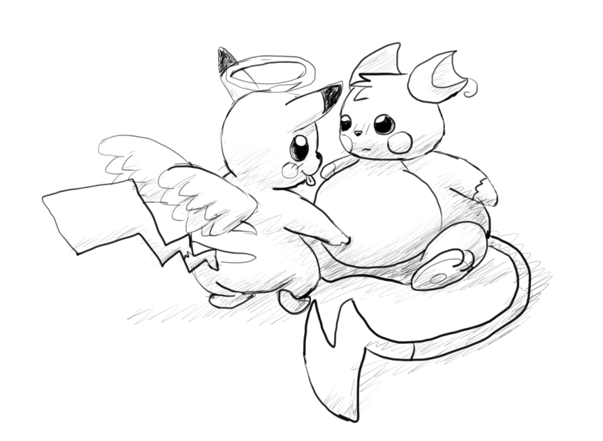 863x631 Marcus Poking Raichu Belly Button By Alvro