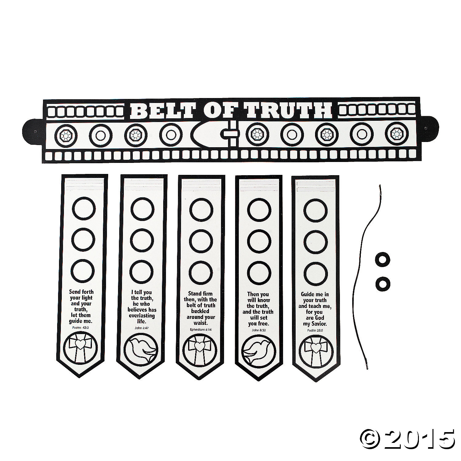 1500x1500 Color Your Own Armor Of God Belt. Buckle Up Your Of Truth