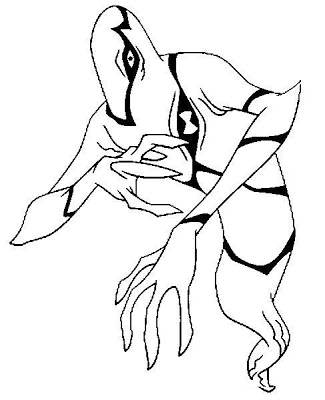 325x400 Ben 10 Alien Force Coloring Pages Color Udin