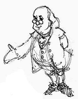 250x318 Benjamin Franklin Press