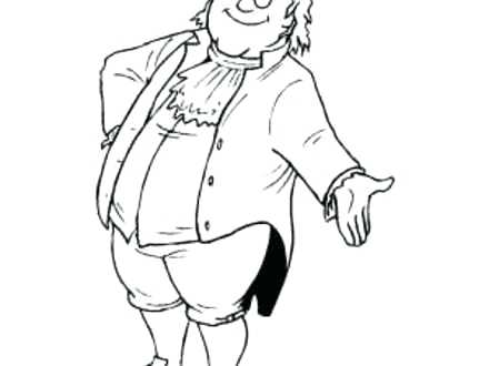 440x330 Best Ben Franklin Coloring Page Online Pages Presenting Benjamin