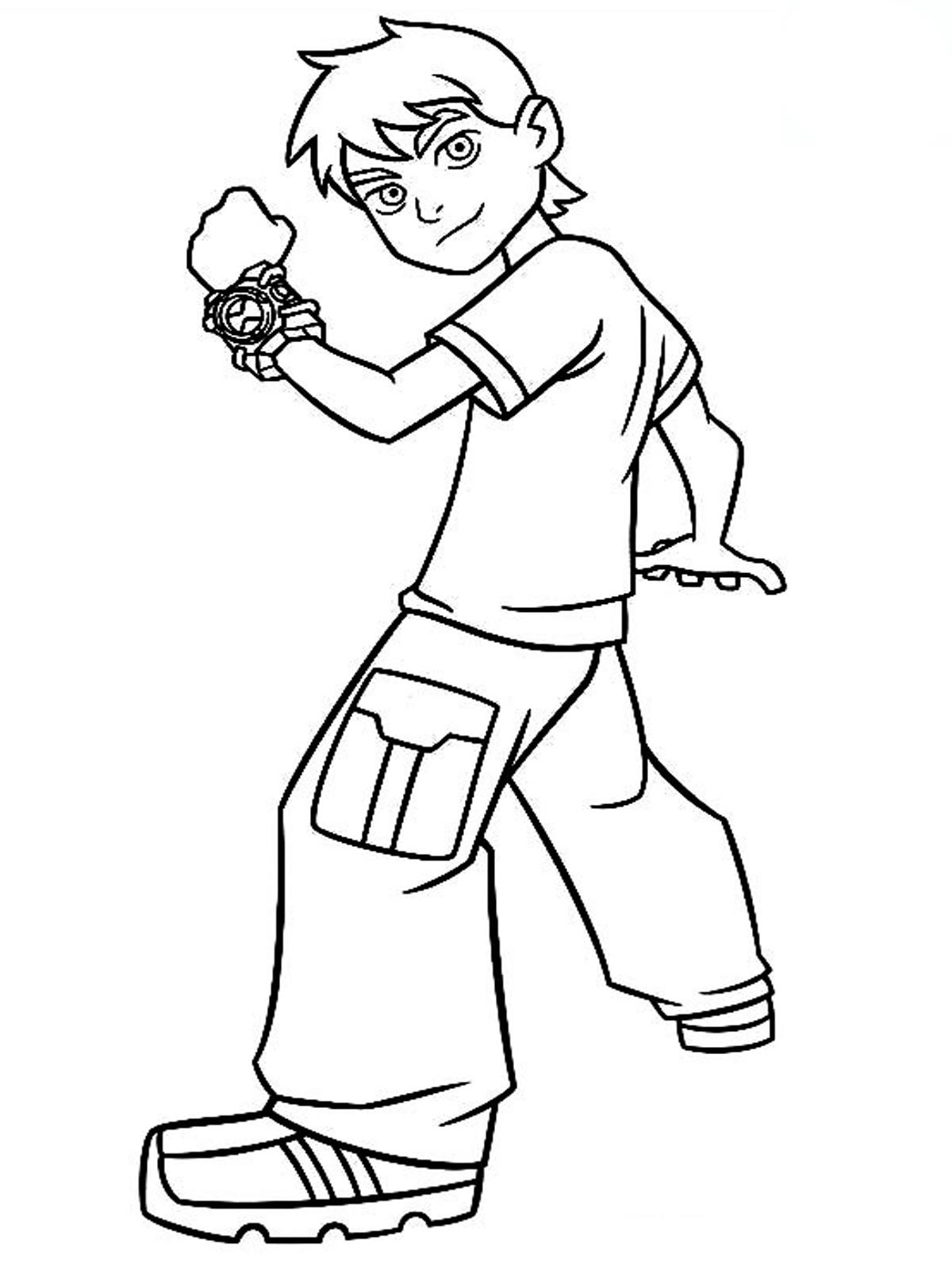 1200x1600 Coloring Pages Of Ben Free Draw To Color