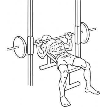 350x350 Smith Machine Bench Press