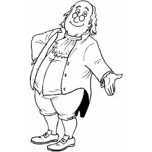 Benjamin Franklin Drawing at GetDrawings | Free download