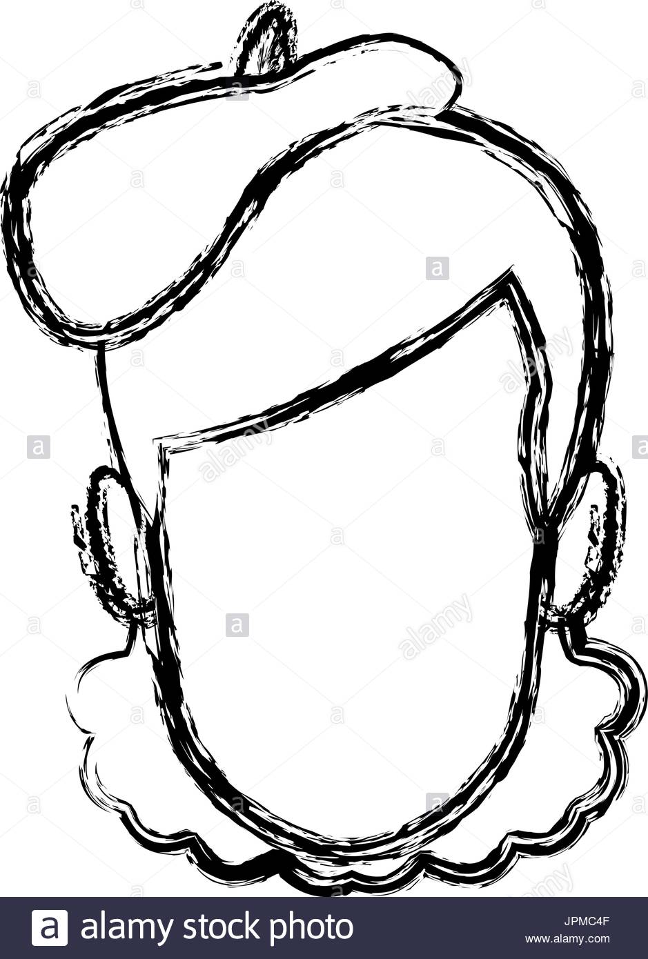 939x1390 Man Artistic Beret Hat Clothing Face Person Character Stock Vector