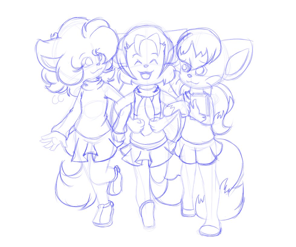 979x816 Best Friends Sketch By Freckledandspeckled