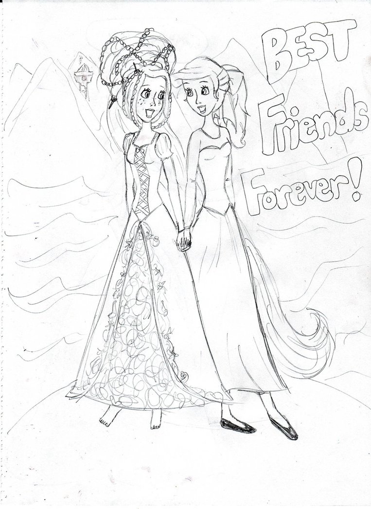 763x1046 Best Friends Forever After By Pandapandaprincess