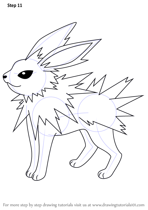 596x845 Jolteon From Pokemon Is A Well Known Character. Pokemon Is
