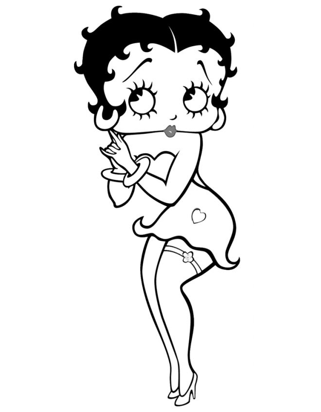 Betty Boop Clipart at GetDrawings | Free download