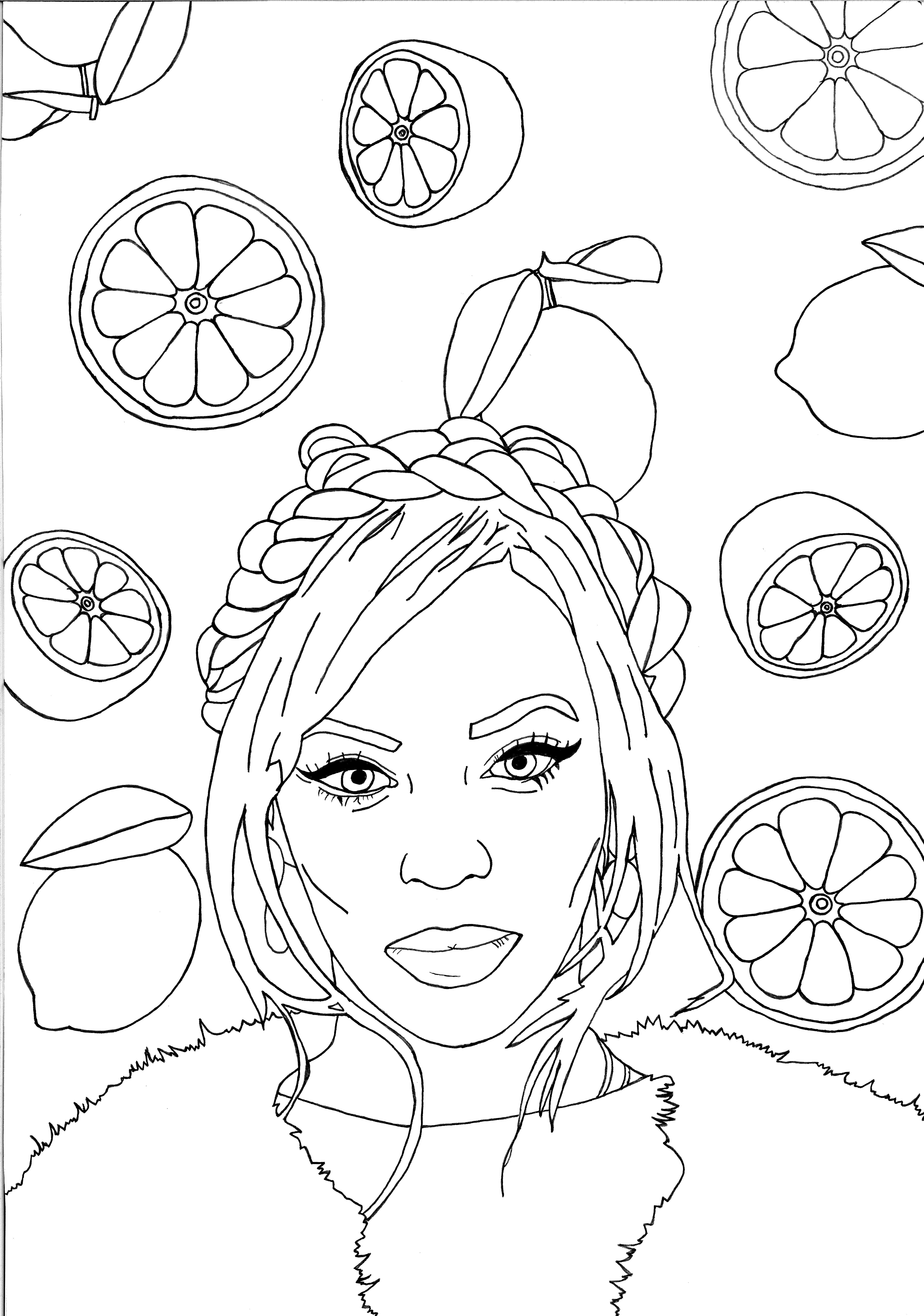 4922x7006 Coloring Book Grace Abbott's Portfolio