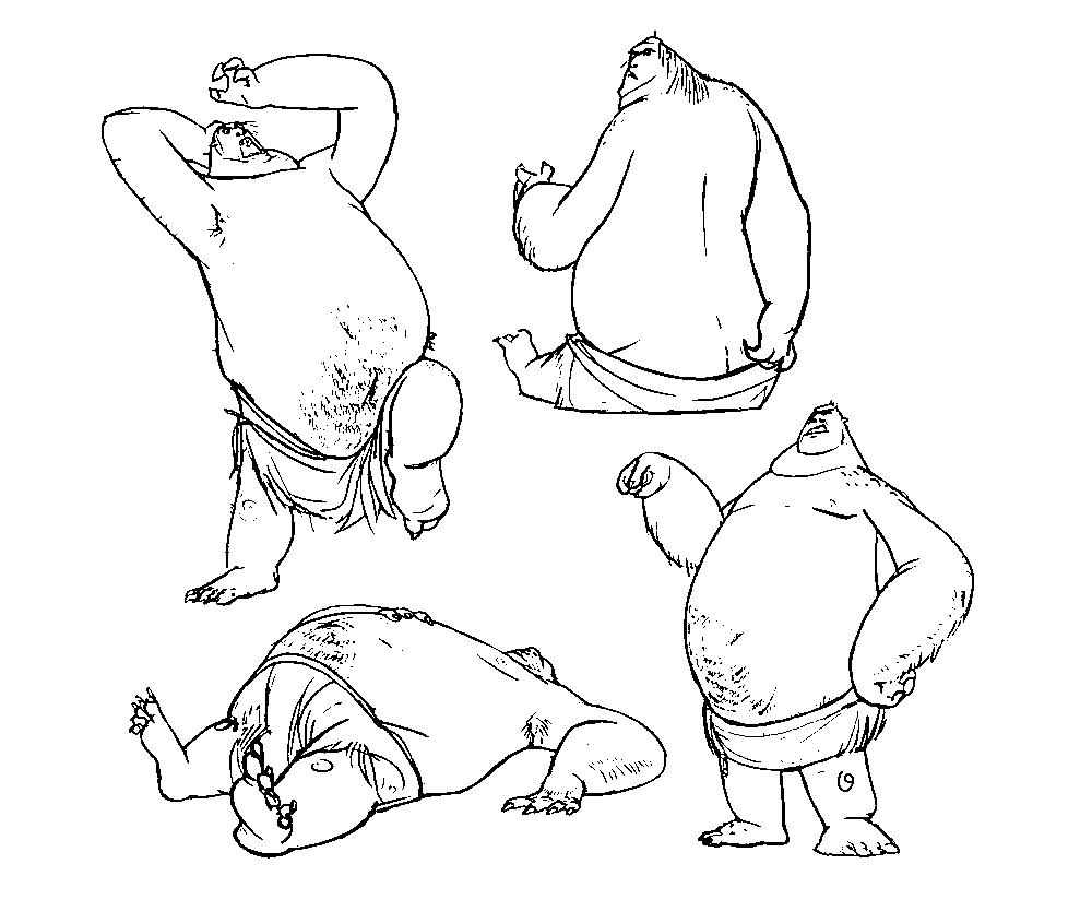 1000x834 The Bfg Coloring Pages