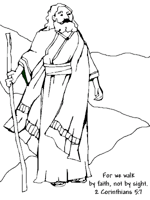 300x400 Bible Story Abraham Coloring Pages For Drawing