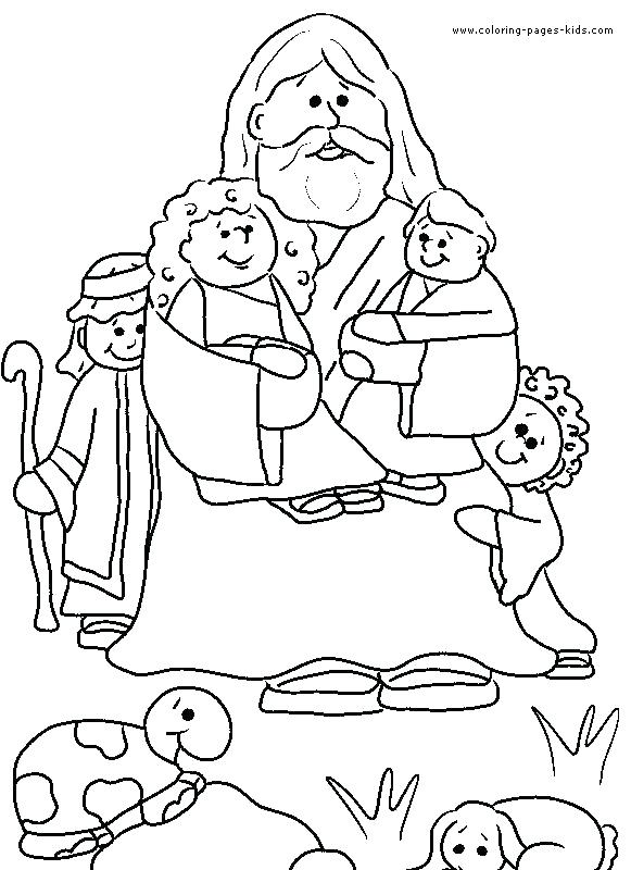 581x800 Ideal Bible Story Coloring Pages Print Free Printable Christian