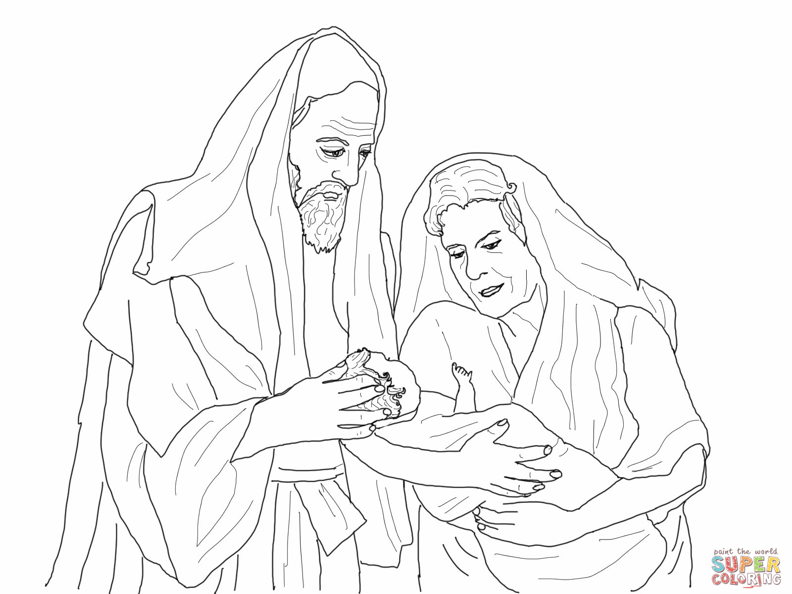 1600x1200 Simple Abraham And Sarah Coloring Pages Biblical Night Page