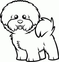 236x248 How To Draw A Bichon Frise, Step By Step, Pets, Animals, Free