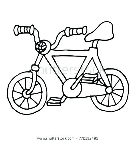 450x470 Bicycle Coloring Book And Bicycle Coloring Book In Addition
