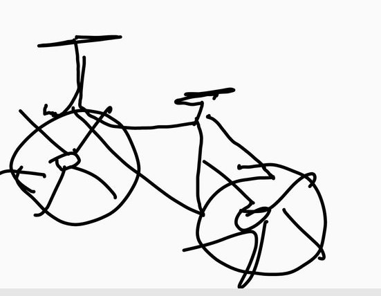 551x428 Can You Draw A Bicycle With Your Eyes Closed
