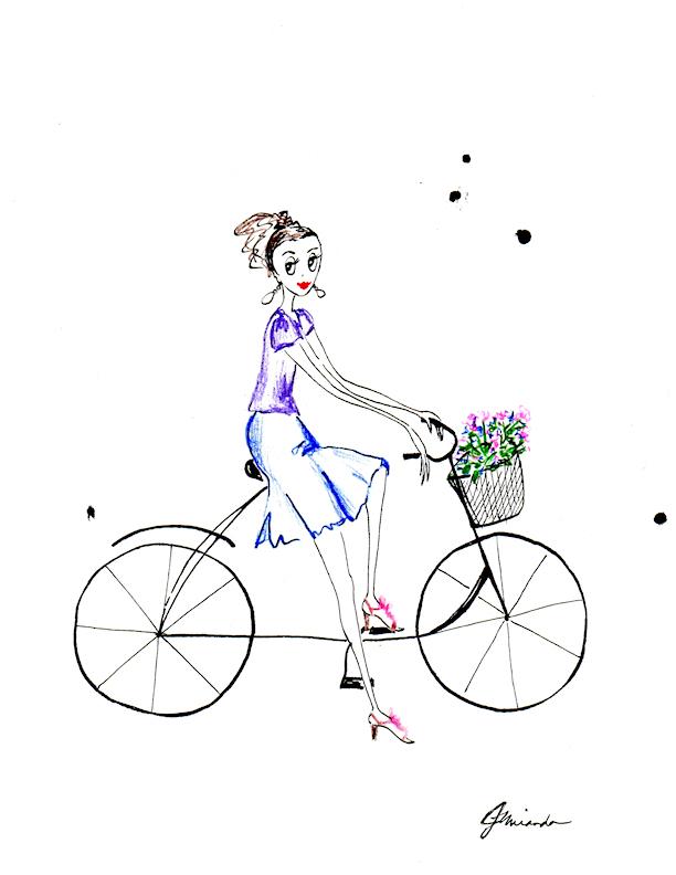 612x792 Ink And Colored Pencil Drawing Joana Miranda Studio