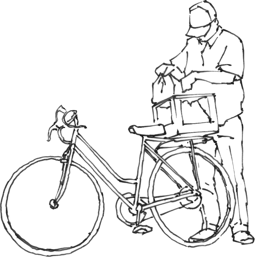 1135x1070 Inked Sketches Of People Gunderson Planning Amp Design