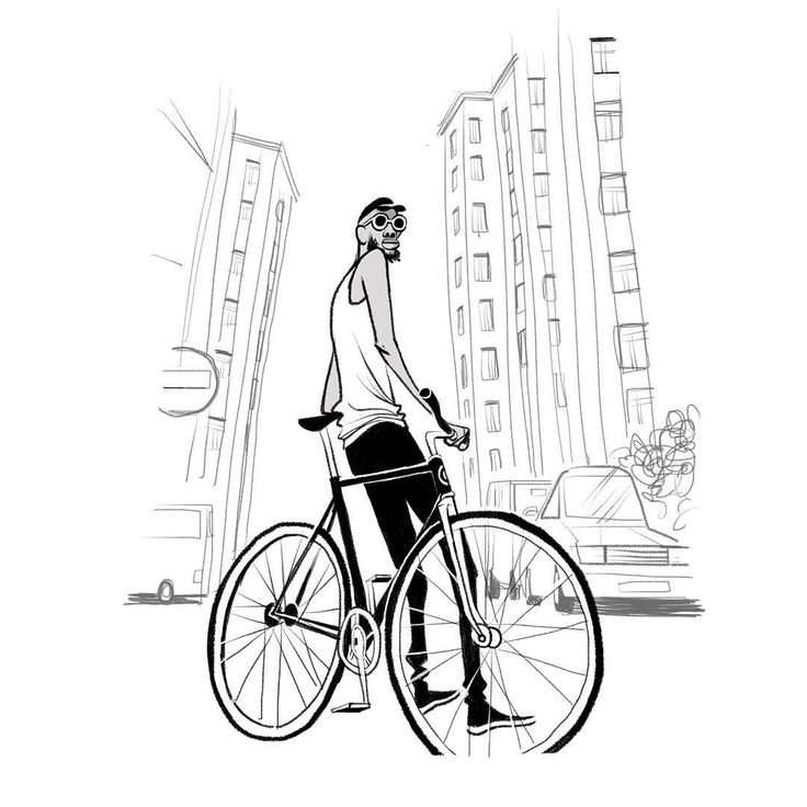 736x736 The Best Bicycle Sketch Ideas On Bike Drawing