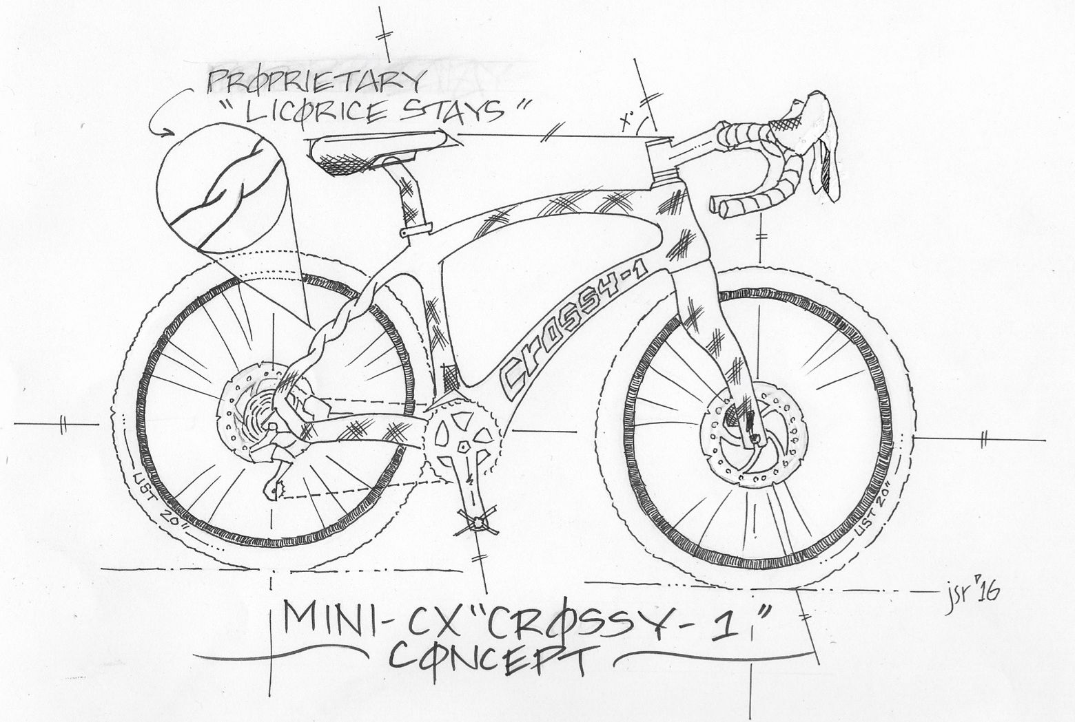 Bicycle Technical Drawing at GetDrawings | Free download