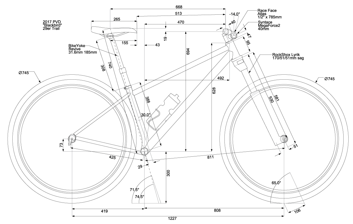 Bicycle Technical Drawing at GetDrawings | Free download
