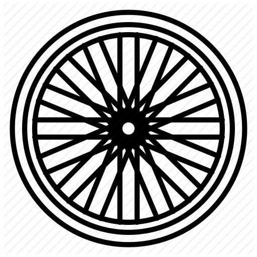 512x512 Bicycle, Bicycle Wheel, Bike, Cog, Racing, Spokes, Wheel Icon