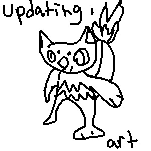 300x300 Big Bad Wolf Pokemon By Harikenn